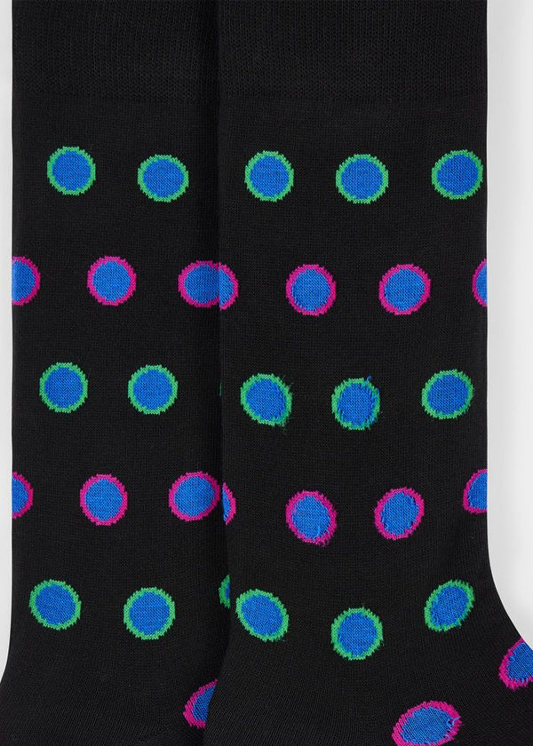 Paul Smith Joris Dots Sock - Black
