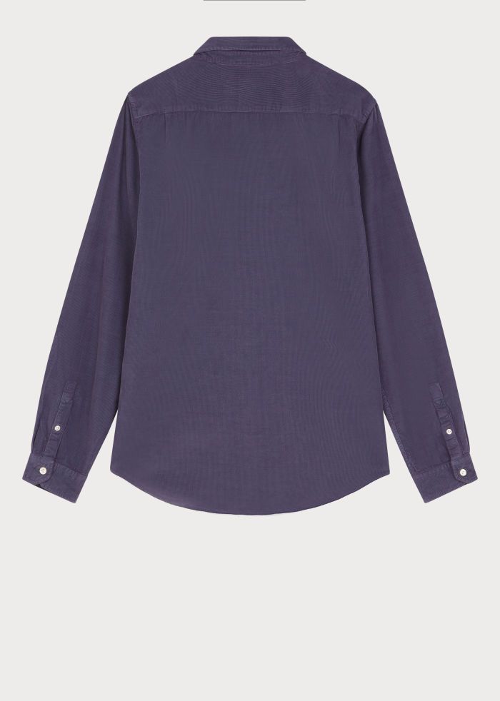 Paul Smith Tailored Fit Cord Shirt - Purple