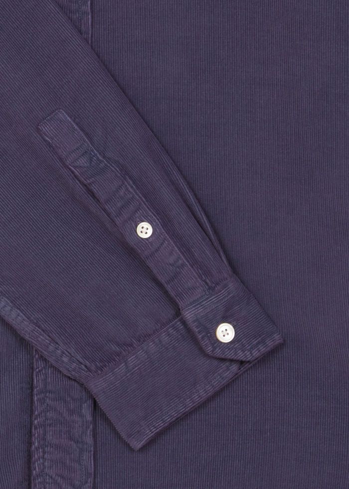 Paul Smith Tailored Fit Cord Shirt - Purple