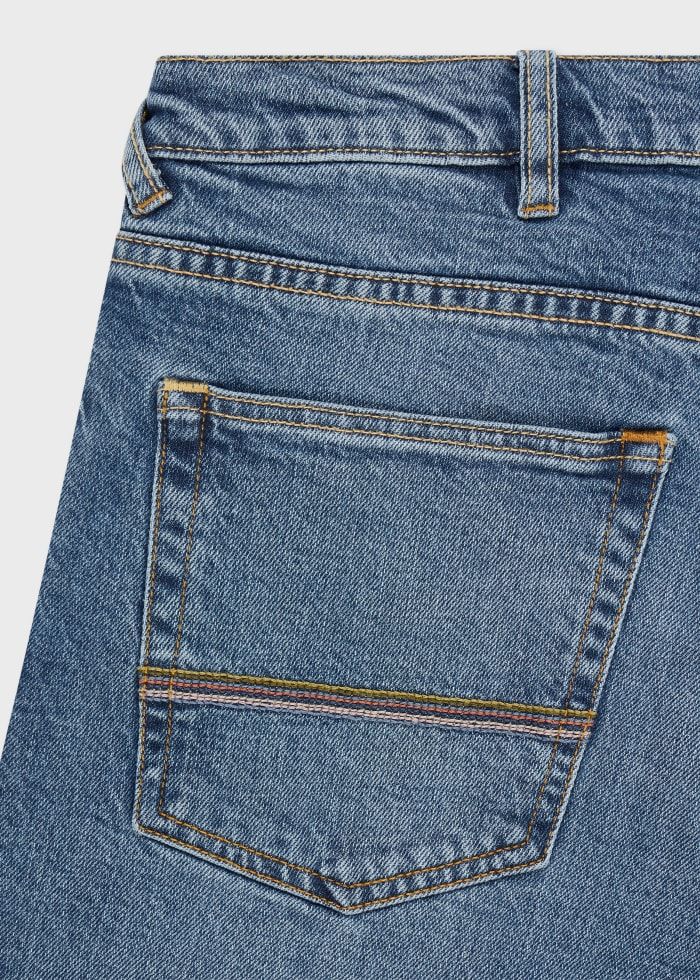 Paul Smith Tapered Fit Stretch Jeans – Blue