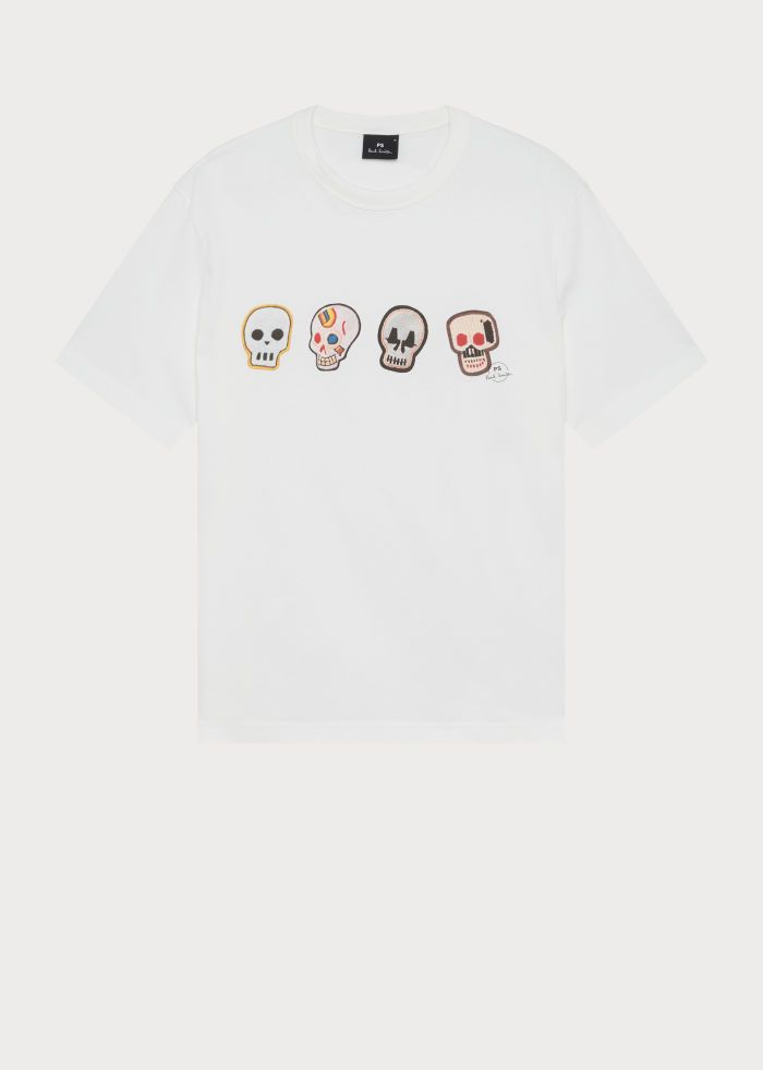 Paul Smith Skulls T-Shirt - White