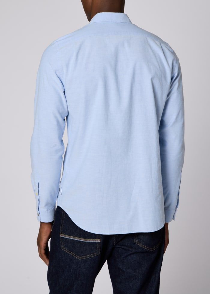 Paul Smith L/S Tailored Fit Shirt - Blue