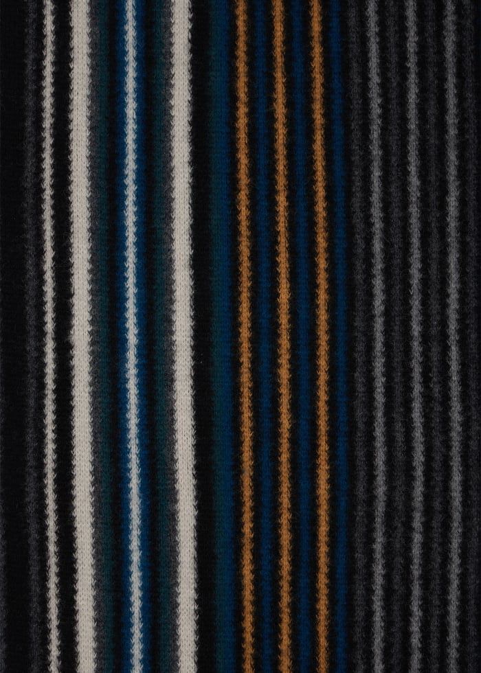 Paul Smith Double-Sided Wool Scarf – Grey