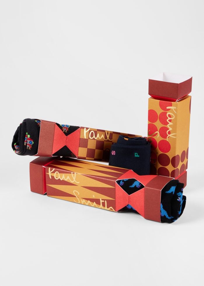 Paul Smith 3-Pack Sock Cracker Gift Set – Multi