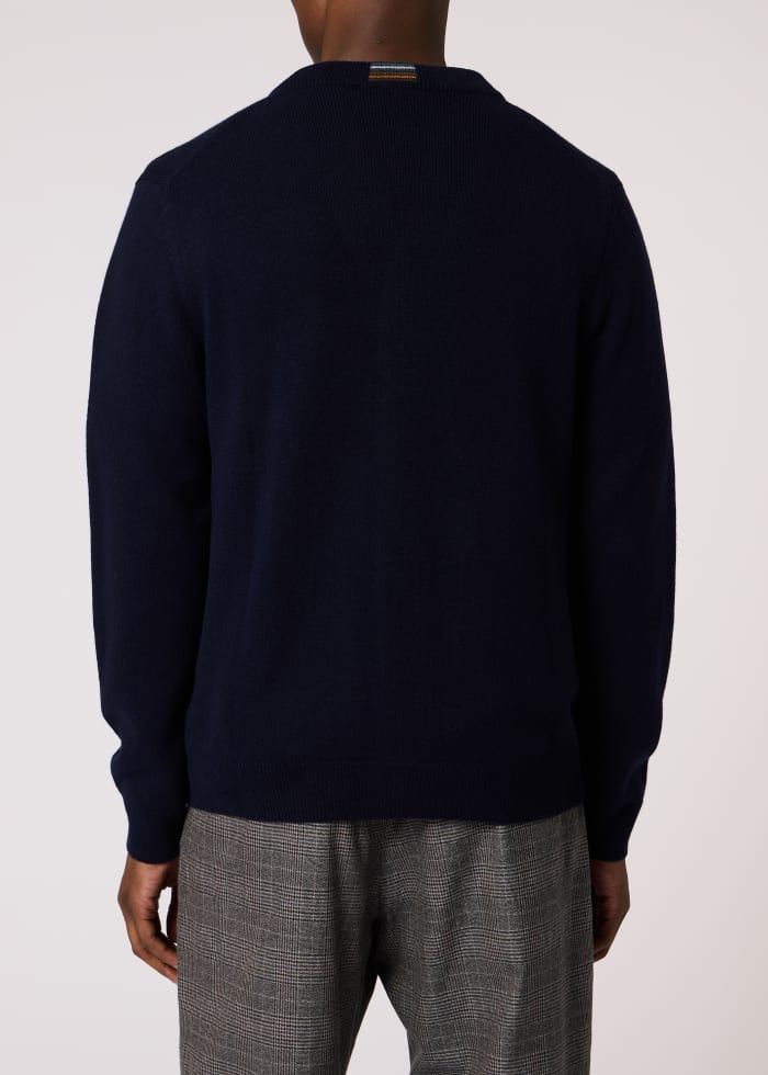 Paul Smith Cardigan Button Thru - Blue