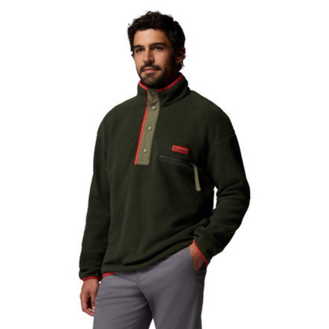 Columbia Helvetia™ II Half Snap Fleece - Green