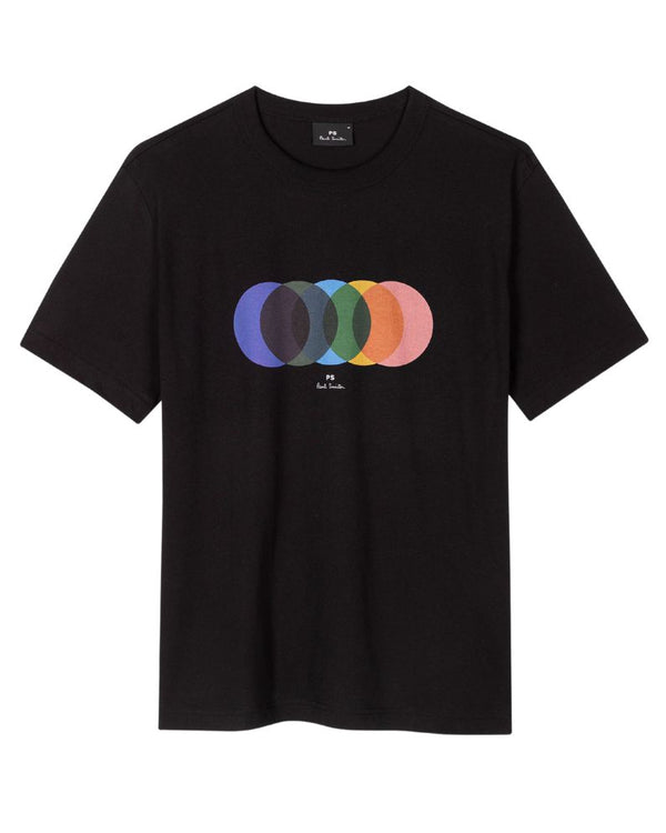 Paul Smith Circles Print T-Shirt - Black