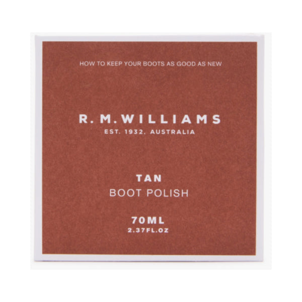 R.M. Williams Stockmans Boot Polish - Tan