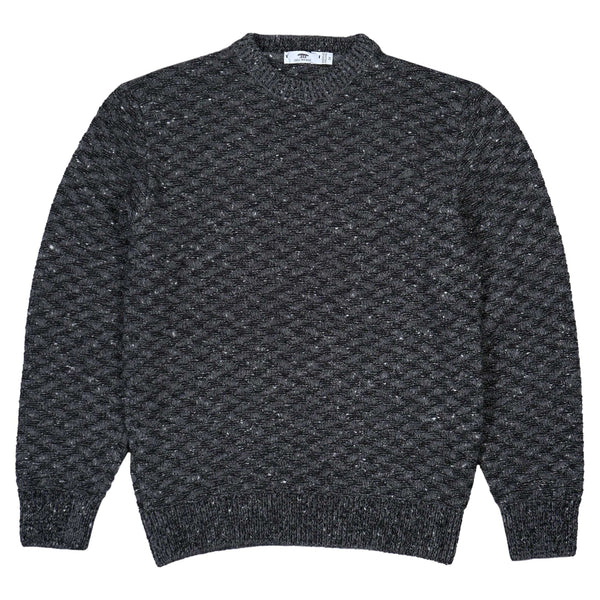 Inis Meáin Claíochaí Crew Neck - Grey