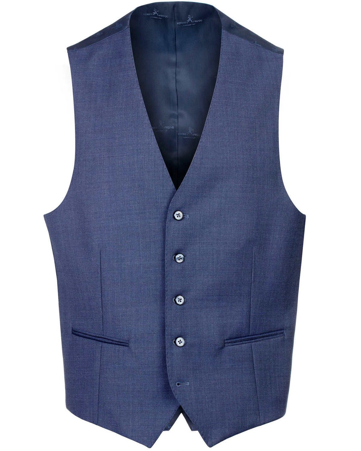 Herbie Frogg Mayfair Suit Waistcoat -  Blue