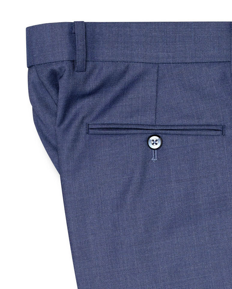 Herbie Frogg Mayfair Suit Trousers - Blue