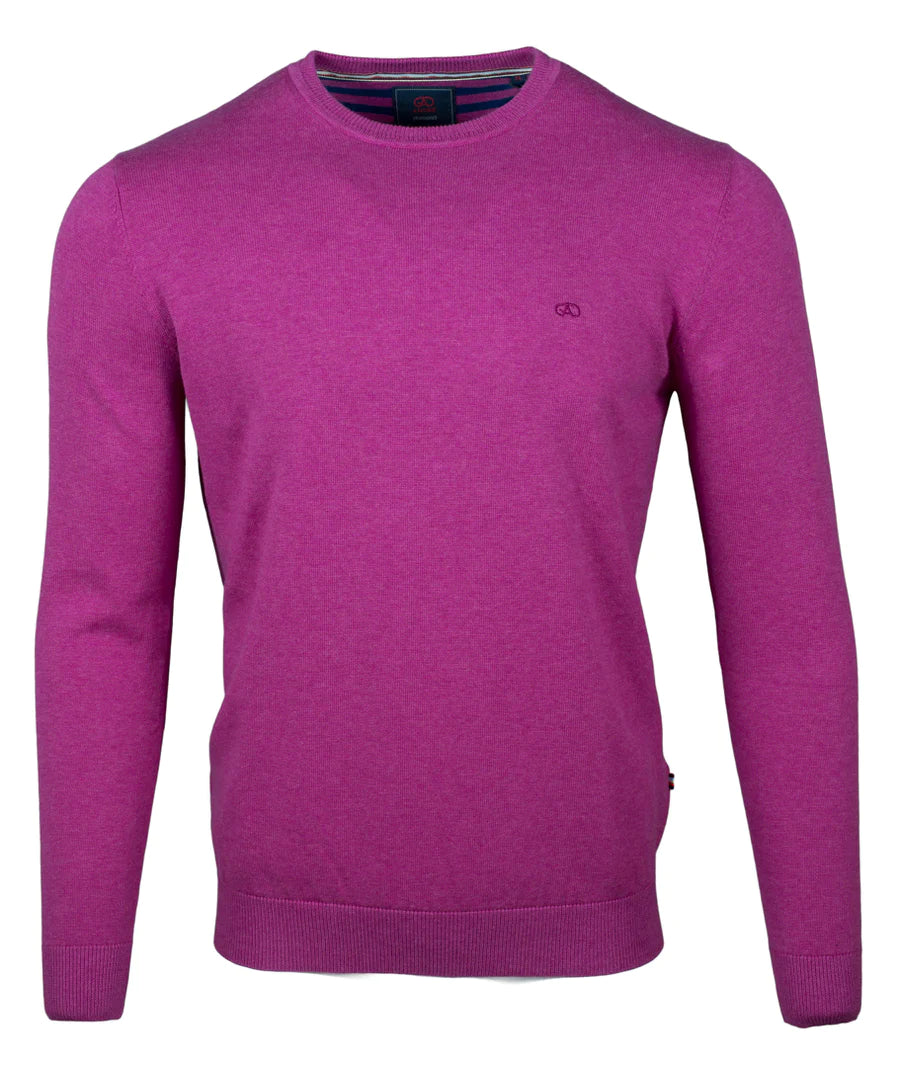 Andre &#39;Achill&#39; Crew Neck - Pink / Cerise