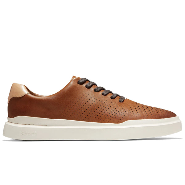 Cole Haan GrandPrø Rally Laser Cut Trainer - Tan