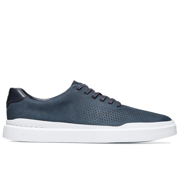 Cole Haan Men's GrandPrø Rally Laser Cut Sneaker - Navy