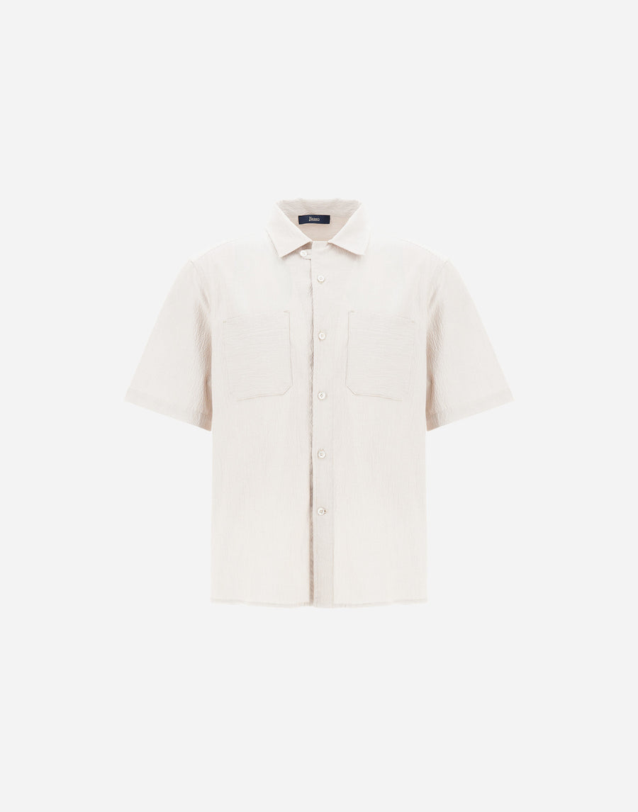 Herno TECH BARRE Casual Shirt - Chantilly