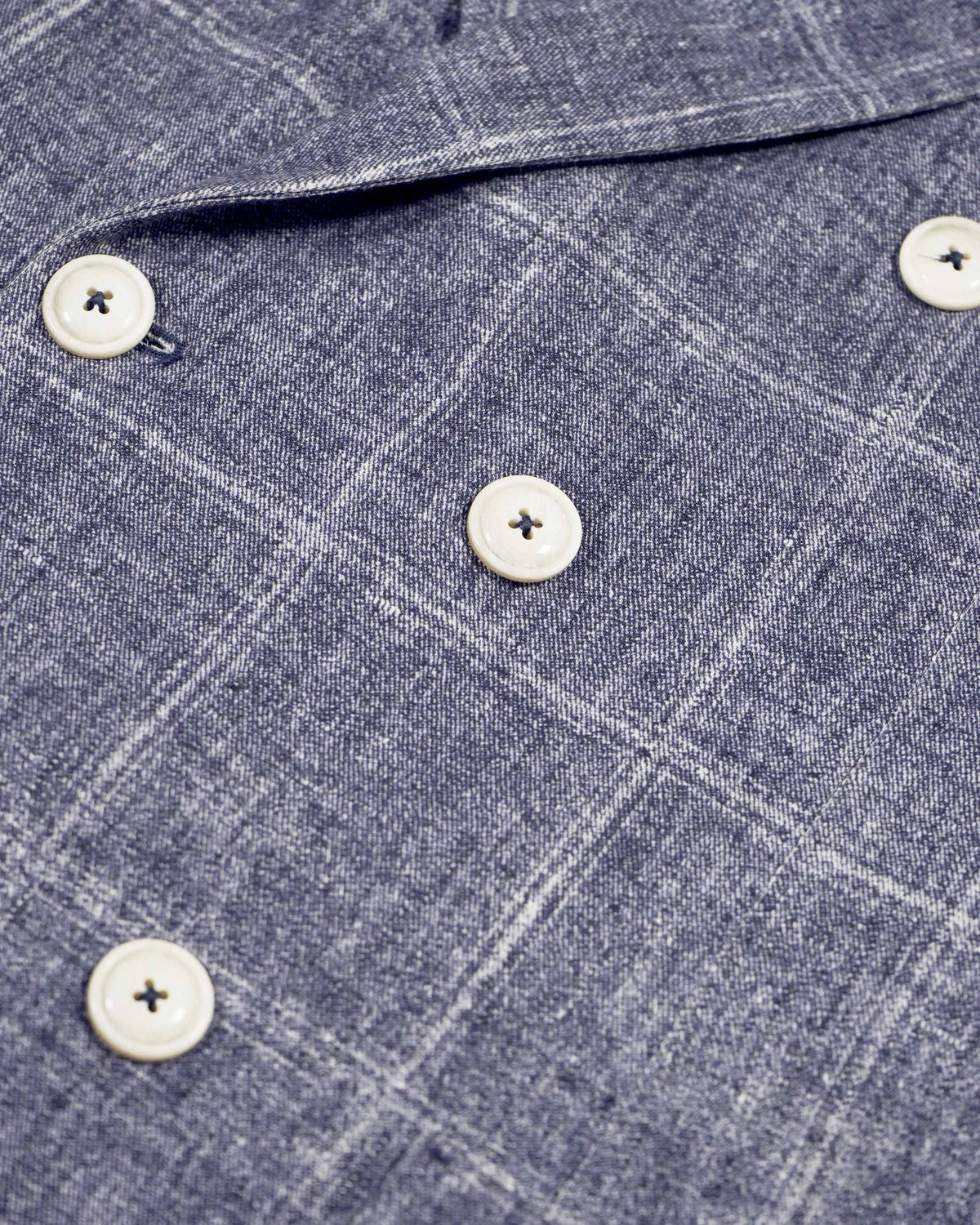Circle 1901 Double Breasted Blazer - Blue Check