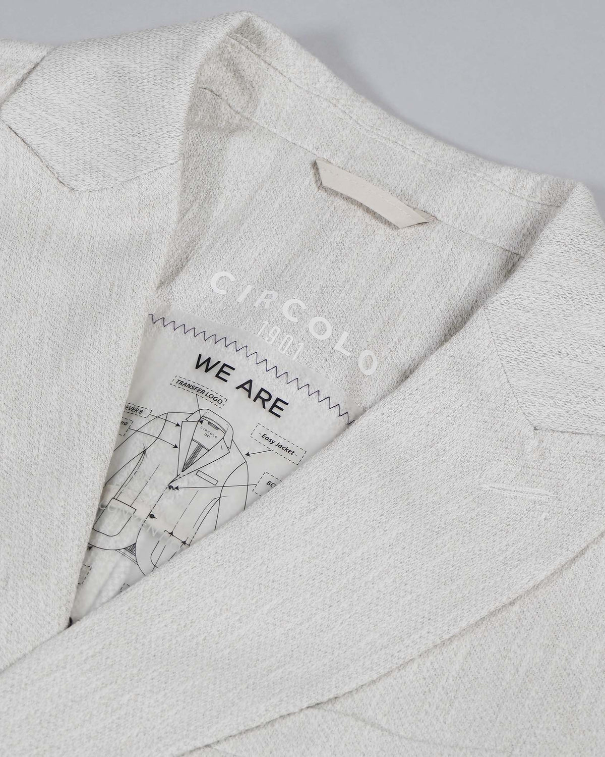 Circolo 1901 Double Breasted Jacket - Stone