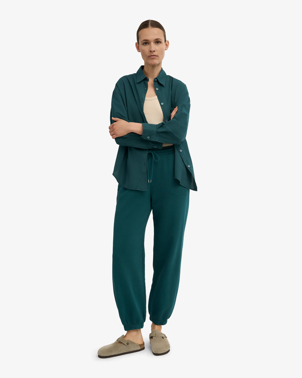 Colorful Standard Organic Sweatpants 2.0 - Ocean Green