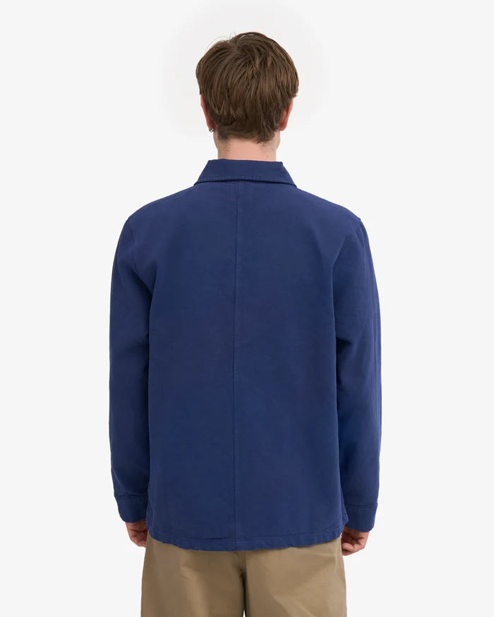 Colorful Standard Organic Workwear Jacket - Marine Blue