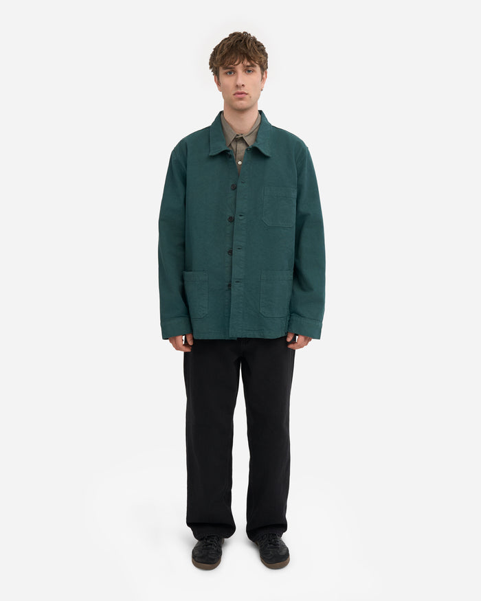 Colorful Standard Organic Workwear Jacket - Ocean Green