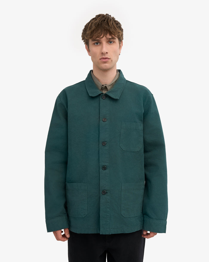 Colorful Standard Organic Workwear Jacket - Ocean Green