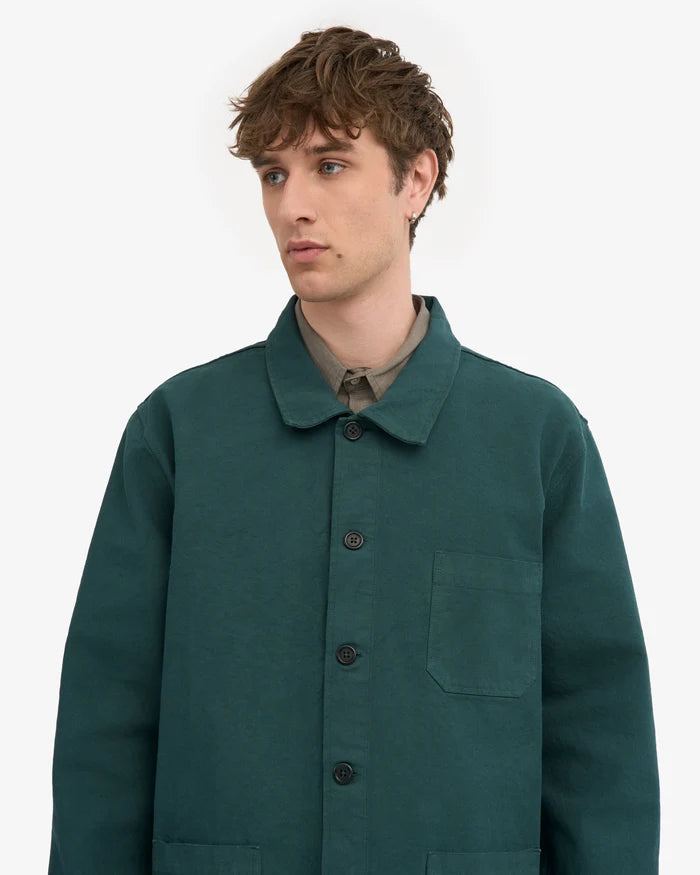 Colorful Standard Organic Workwear Jacket - Ocean Green