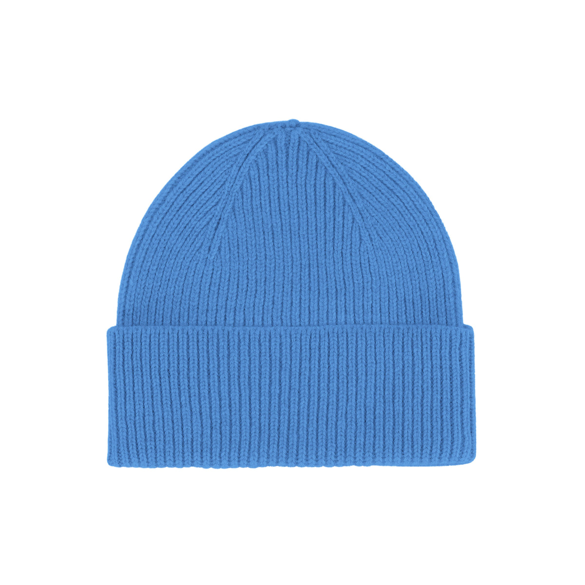 Colorful Standard 100% Recycled Merino Wool Beanie - Pacific Blue
