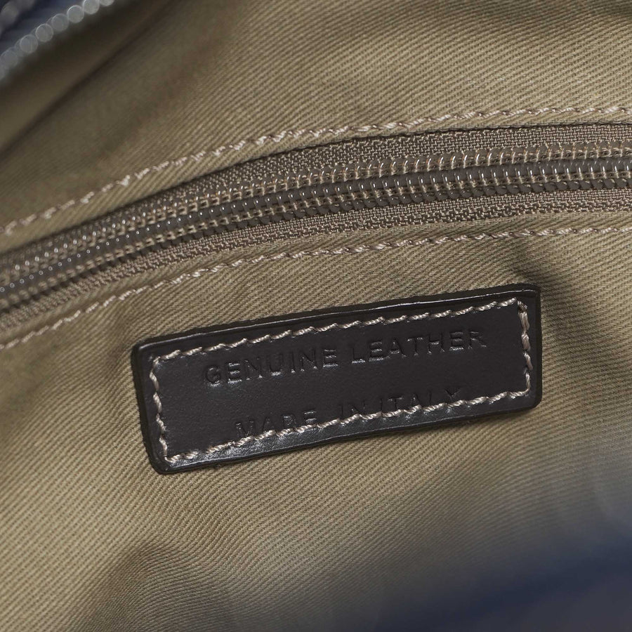 CALABRESE X GALVIN Canvas and Leather Holdall Bag - Navy