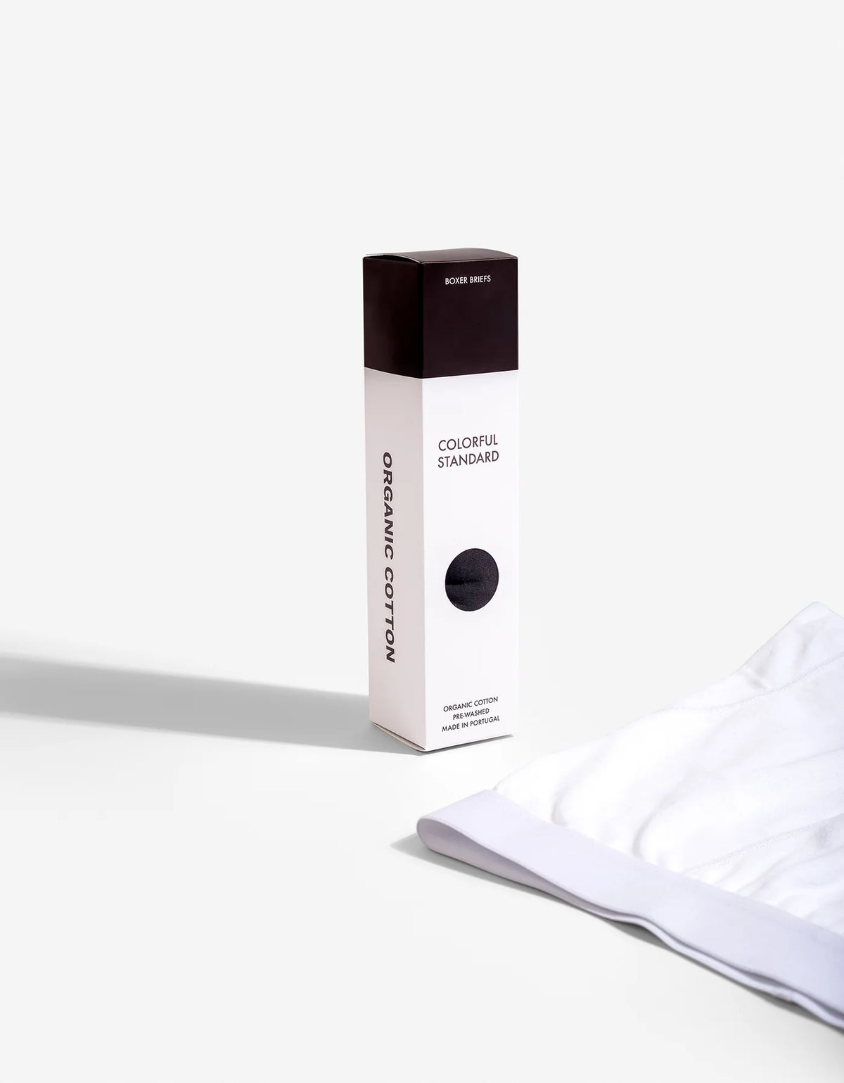 Colorful Standard Classic Organic Boxer Briefs - Deep Black