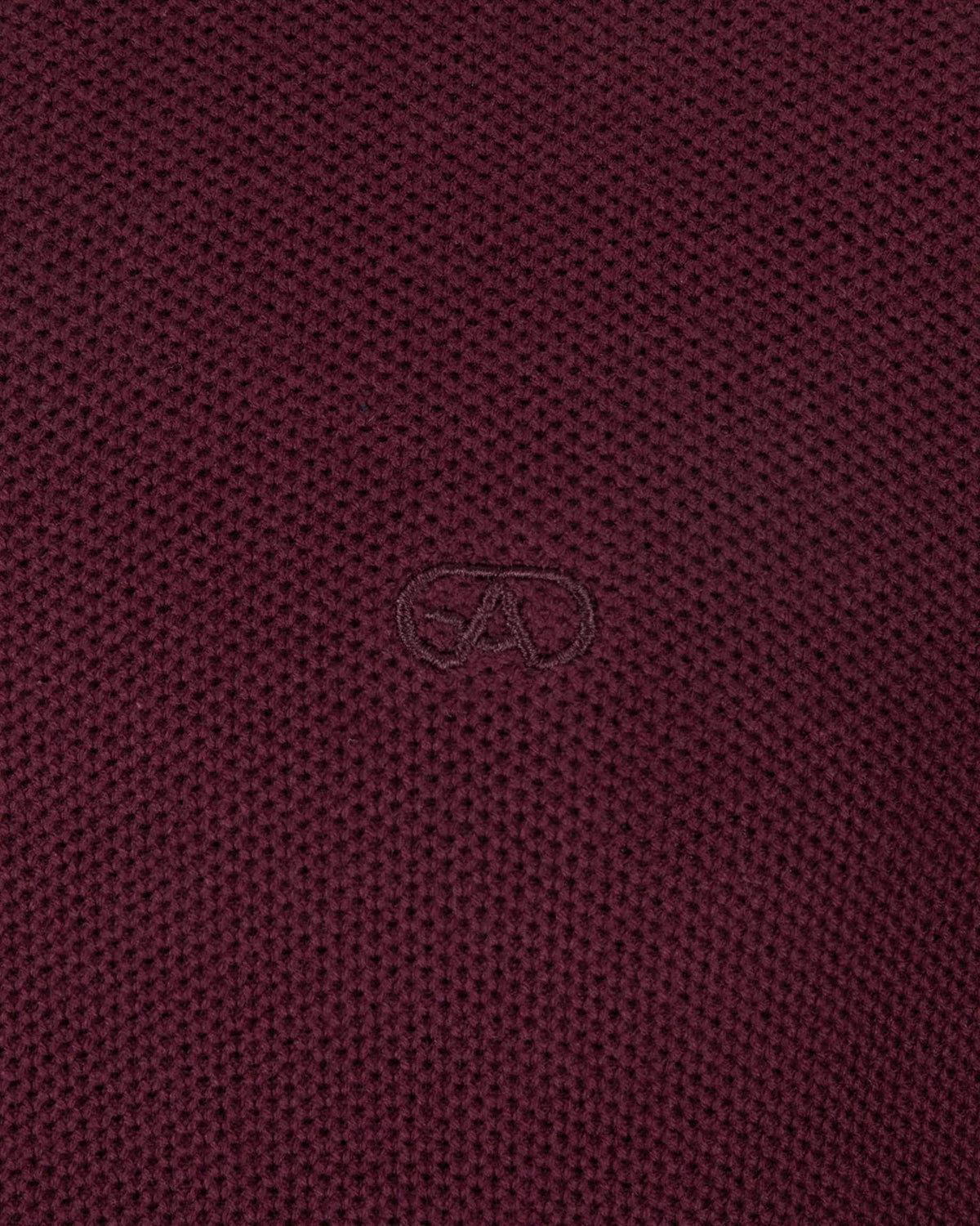 Andre Hook Crew Knit - Burgundy