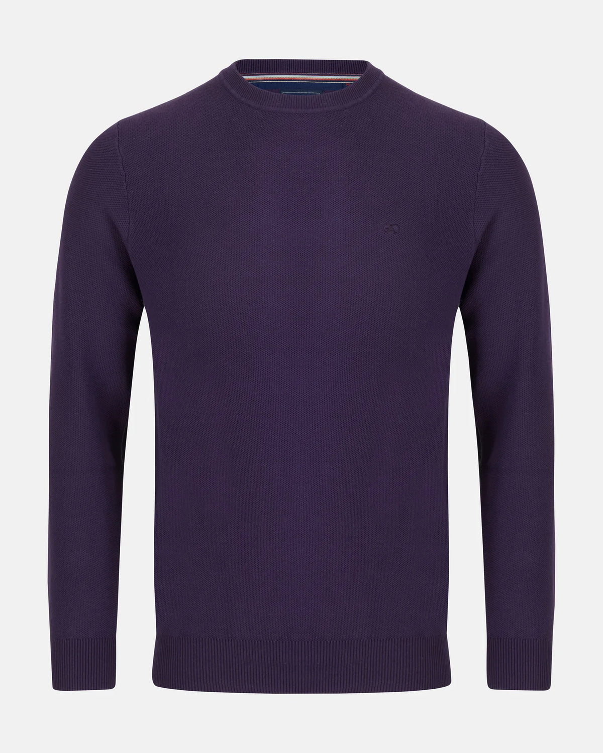 Andre Hook Crew Knit - Purple