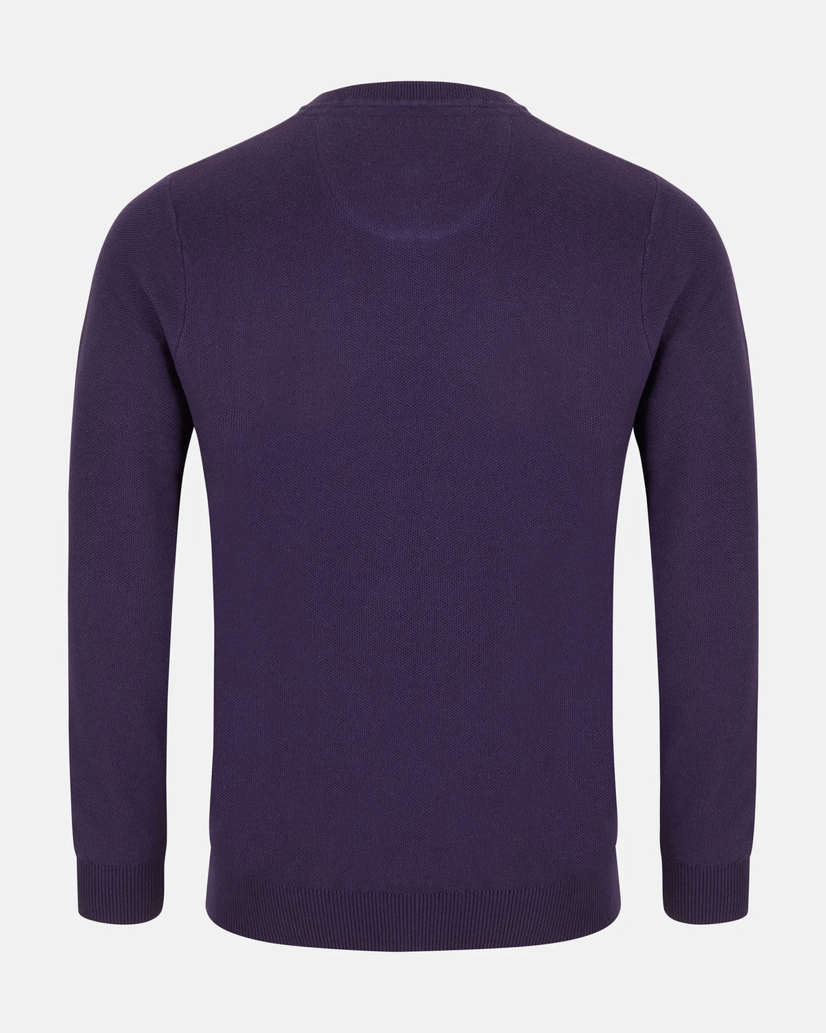 Andre Hook Crew Knit - Purple
