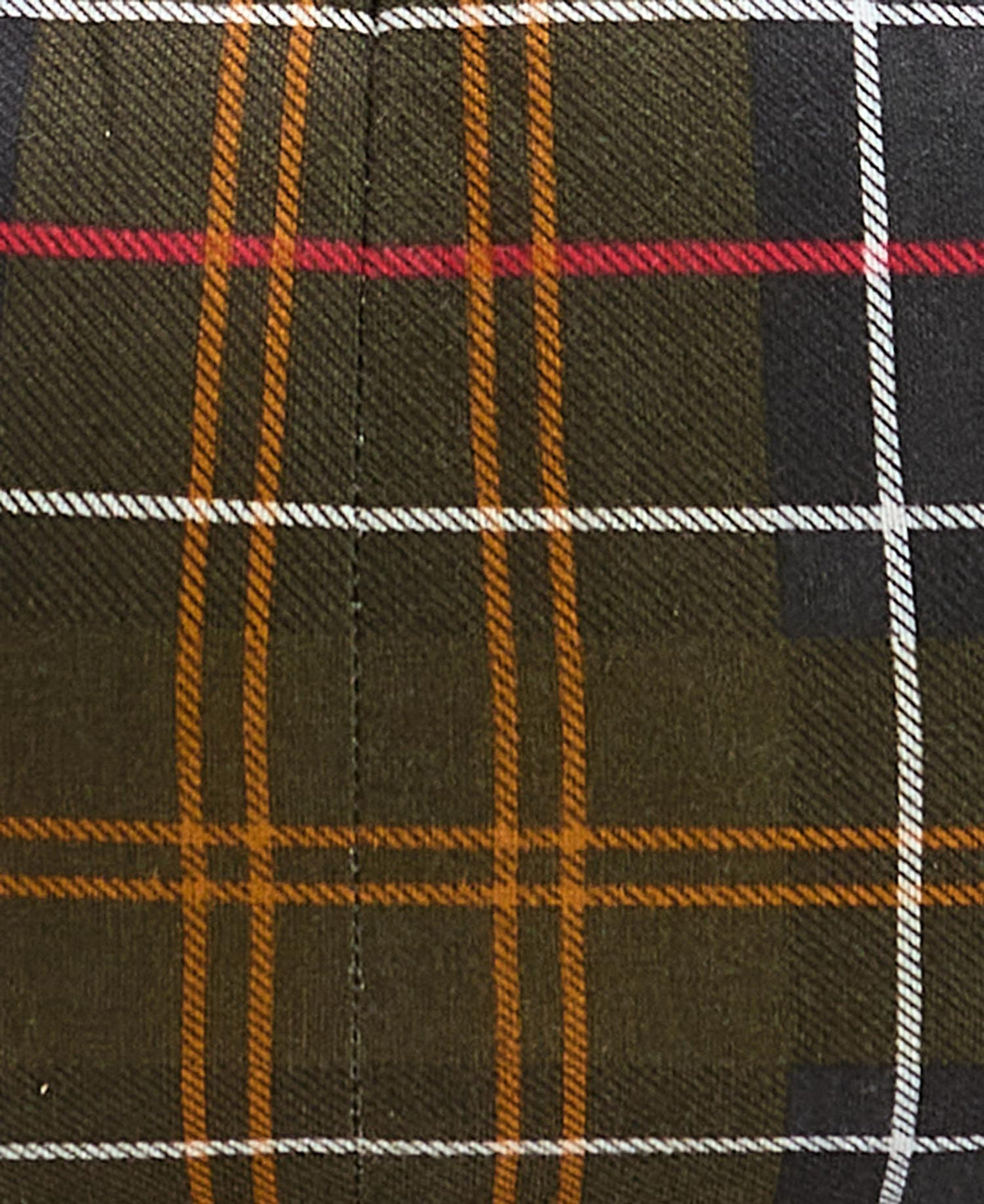 Barbour Dog Snuggle Bed 35&quot; - TARTAN