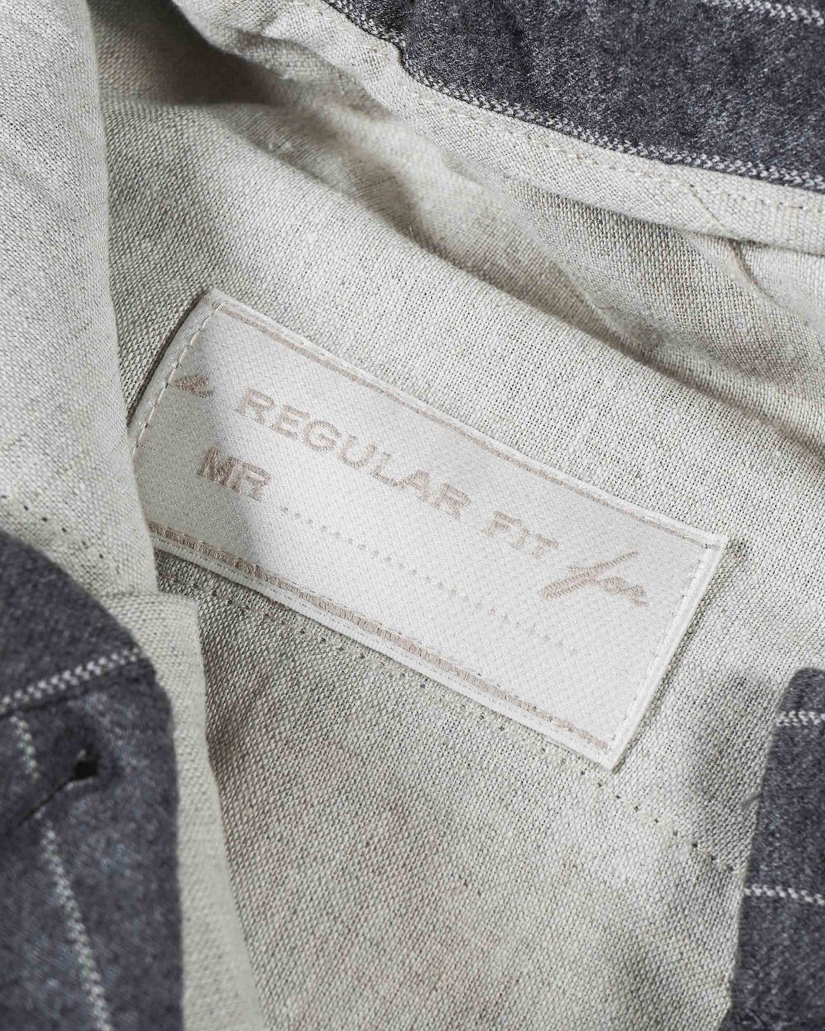 Devore Incipit Pin Stripe Double Jersey Pants - Brown