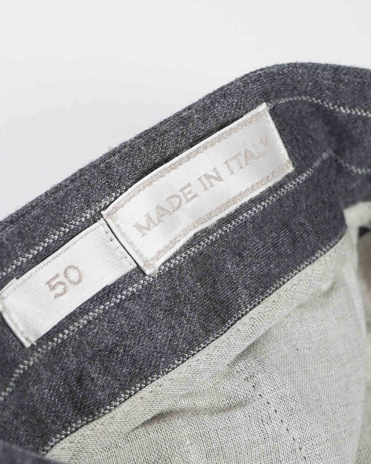 Devore Incipit Pin Stripe Double Jersey Pants - Brown