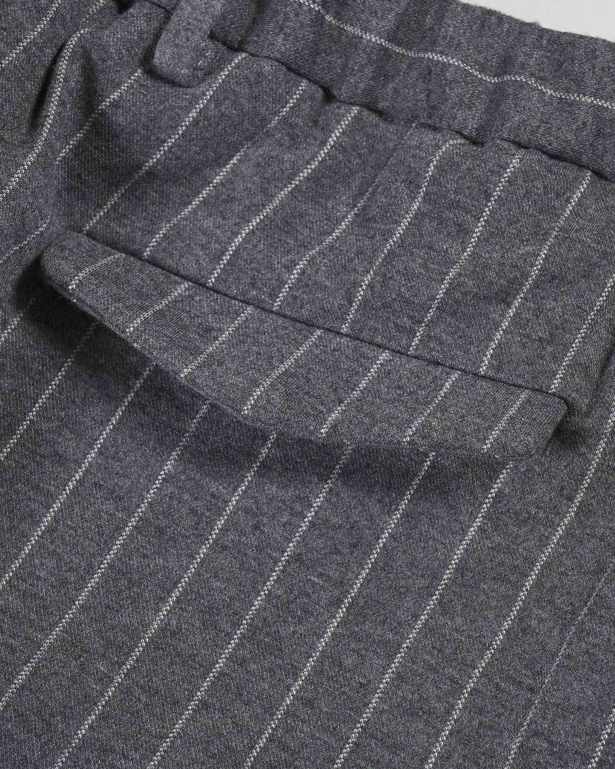 Devore Incipit Pin Stripe Double Jersey Pants - Brown