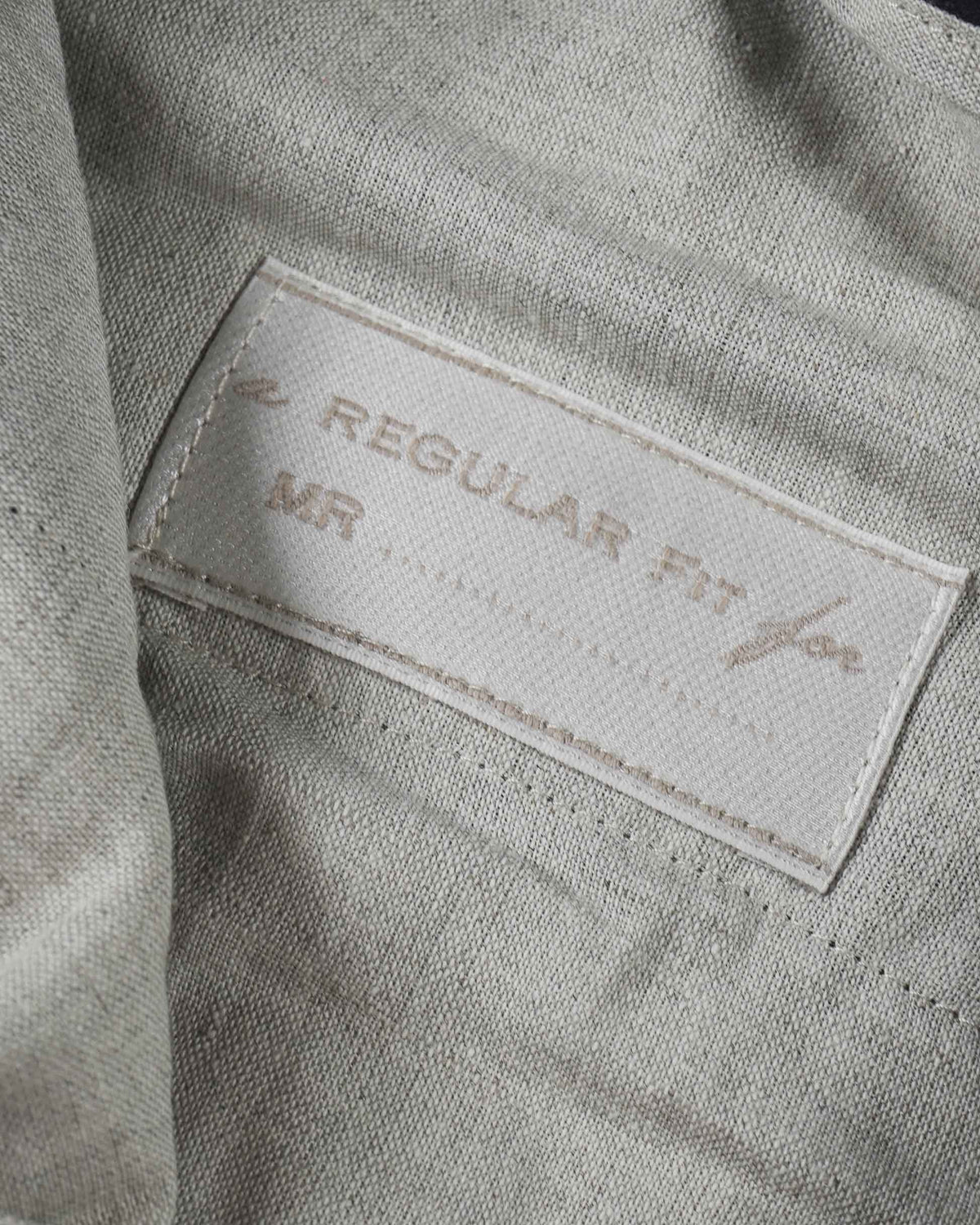 Devore Incipit Pin Stripe Double Jersey Pants - Navy