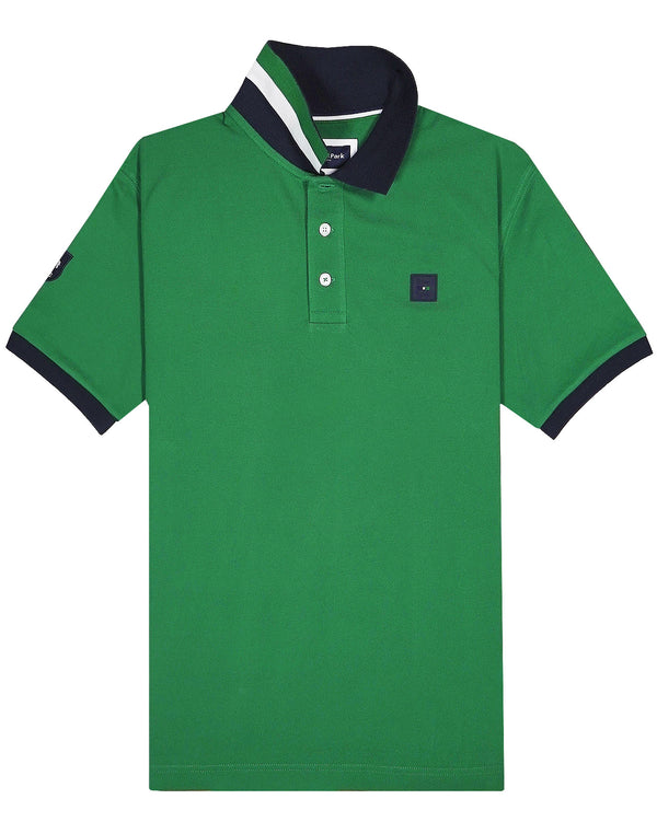 Eden Park IRFU logo Polo Shirt - Green