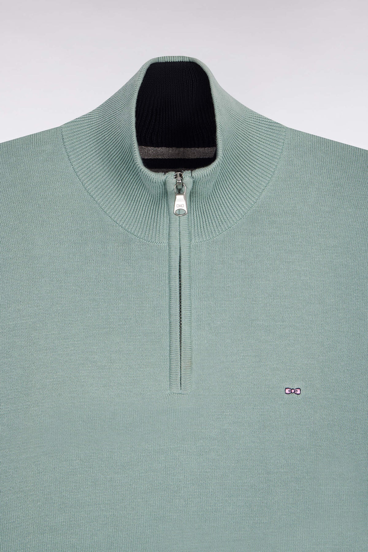 Eden Park Quarter Zip Pullover Knit - Green