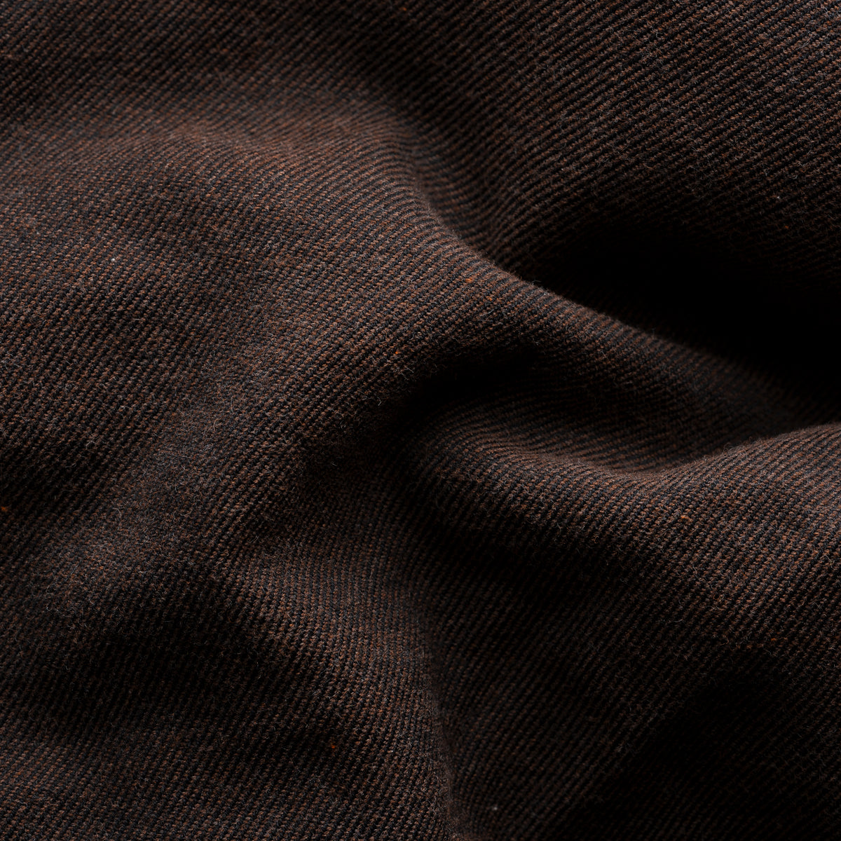 Eton Flannel Contemporary Fit Shirt - Brown