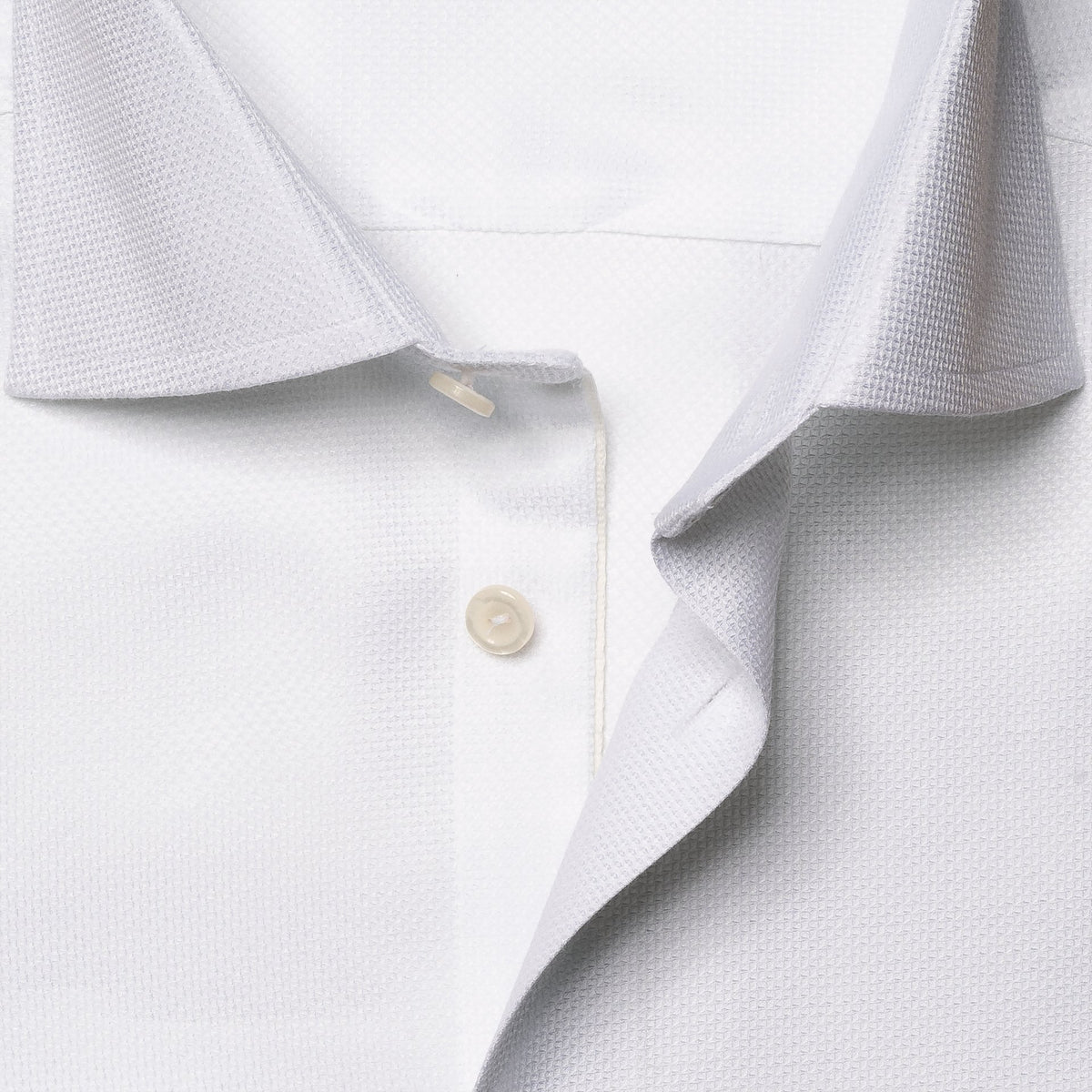 Eton Contemporary Fit Cotton-Tencel Shirt - White
