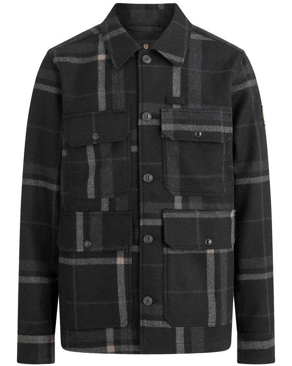 Belstaff Forge Wool Blend Jacket - Grey