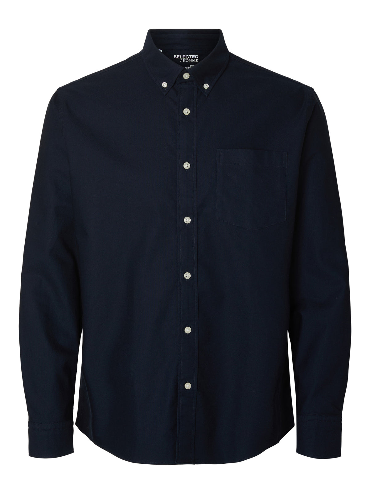 Selected Homme Cole Rick-Oxford Shirt LS - Navy
