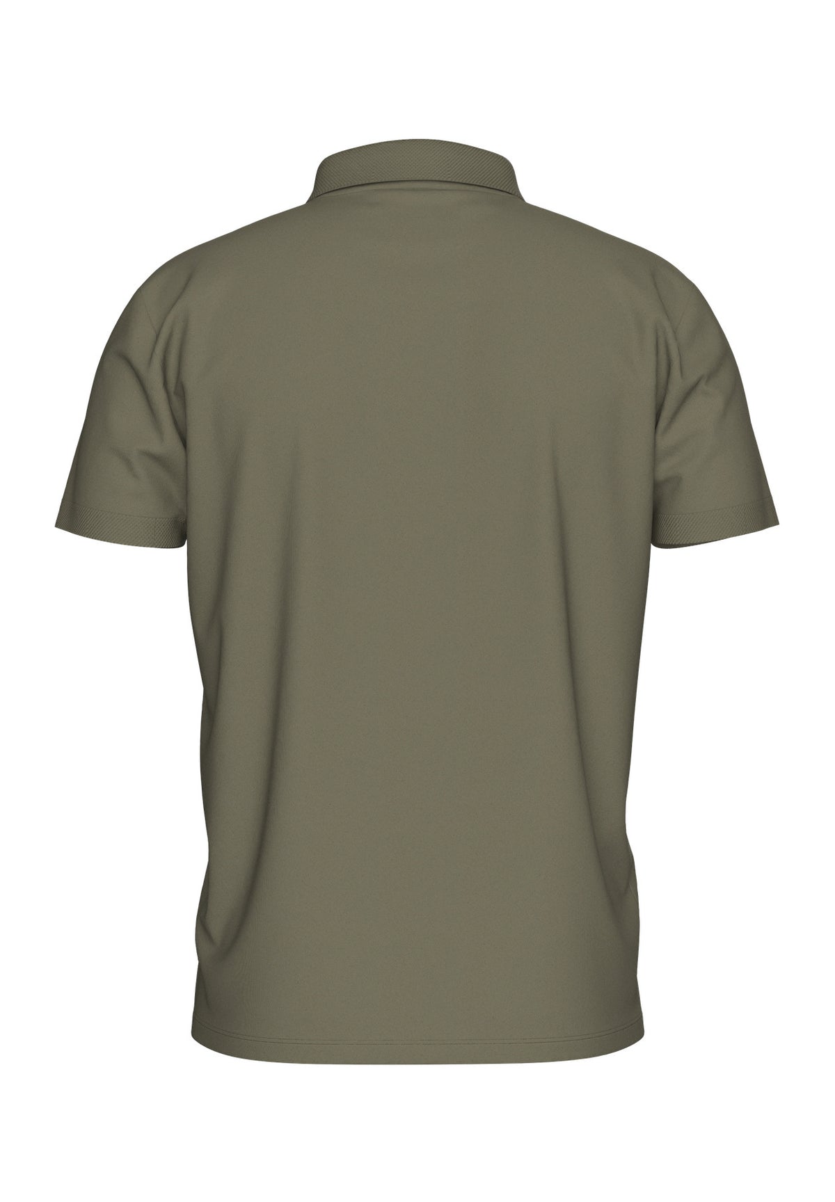 Selected Homme Fave Zip SS Polo - Green