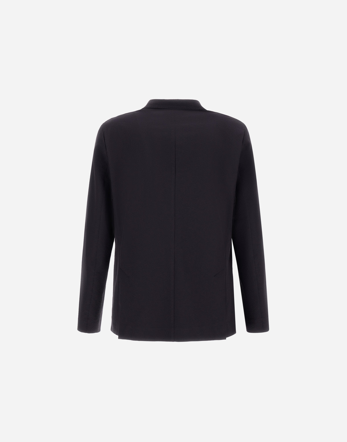 Herno Seersucker Blazer - Navy