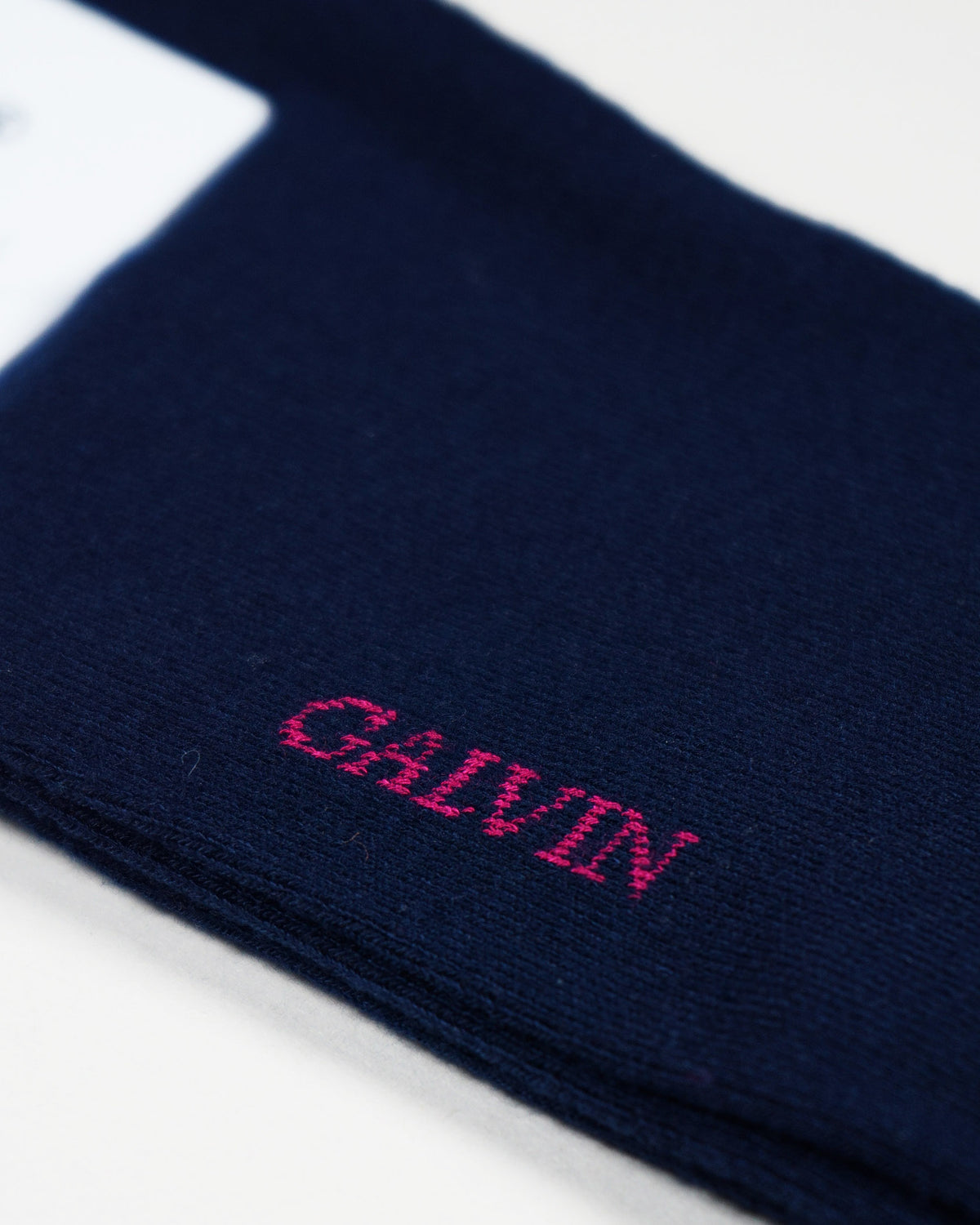 Luxury Bamboo Plain Sock Navy