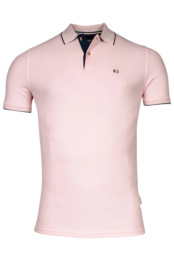 Giordano 'Nico' Signature Polo Shirt - Pink