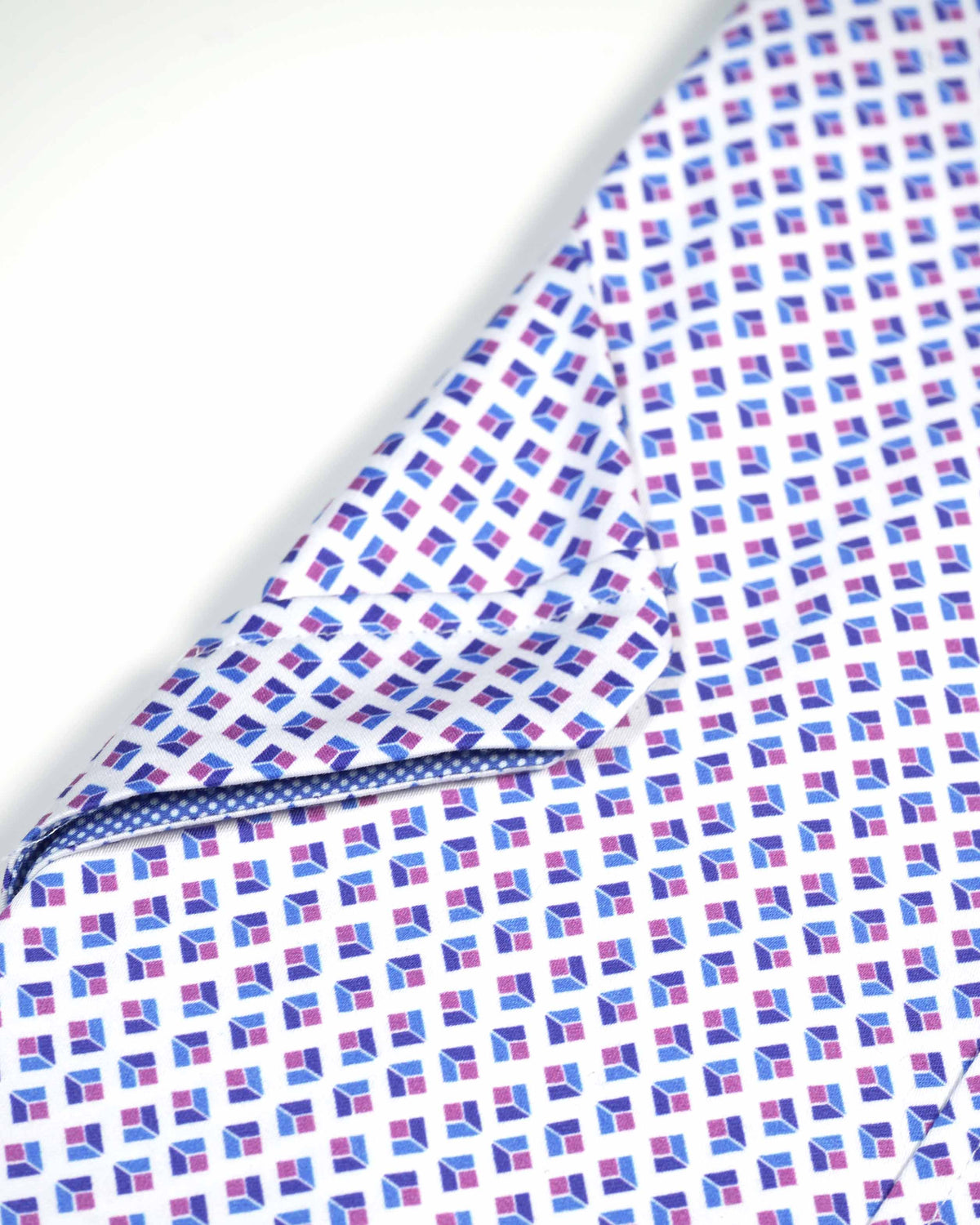 Andre 'Grafton' Short Sleeve Casual Shirt - Pink