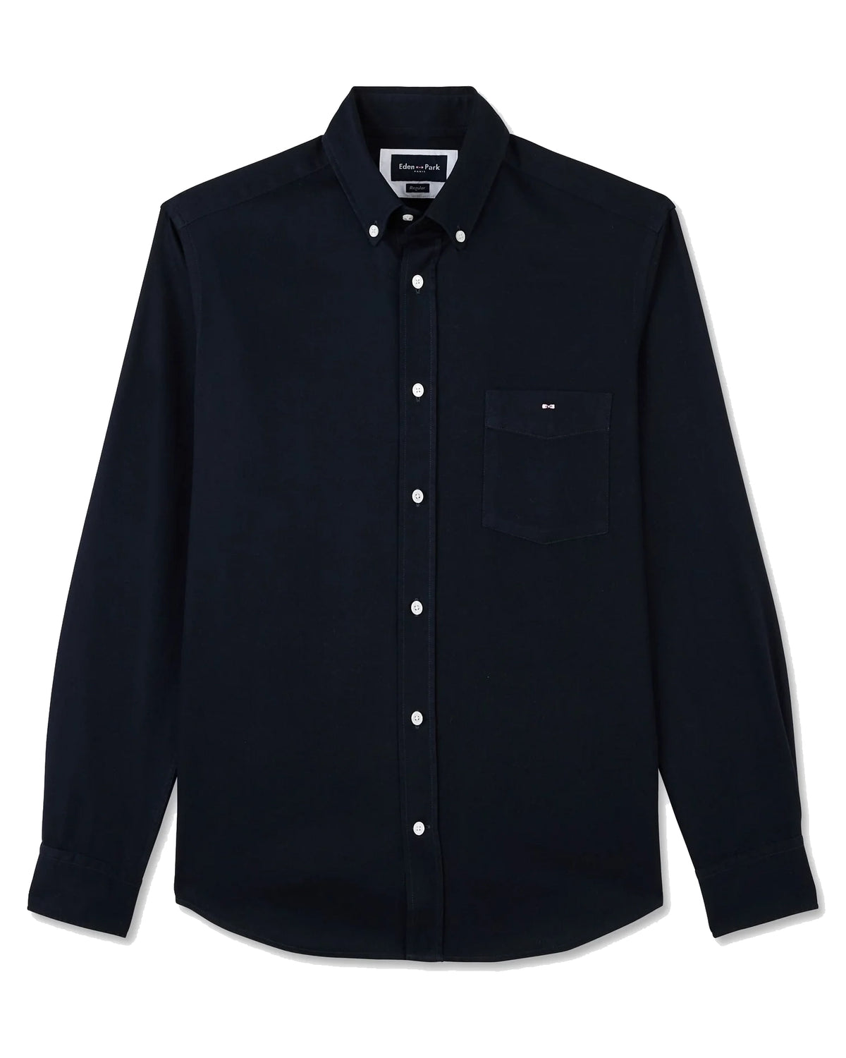 Eden Park Stitched Cotton Shirt - Navy