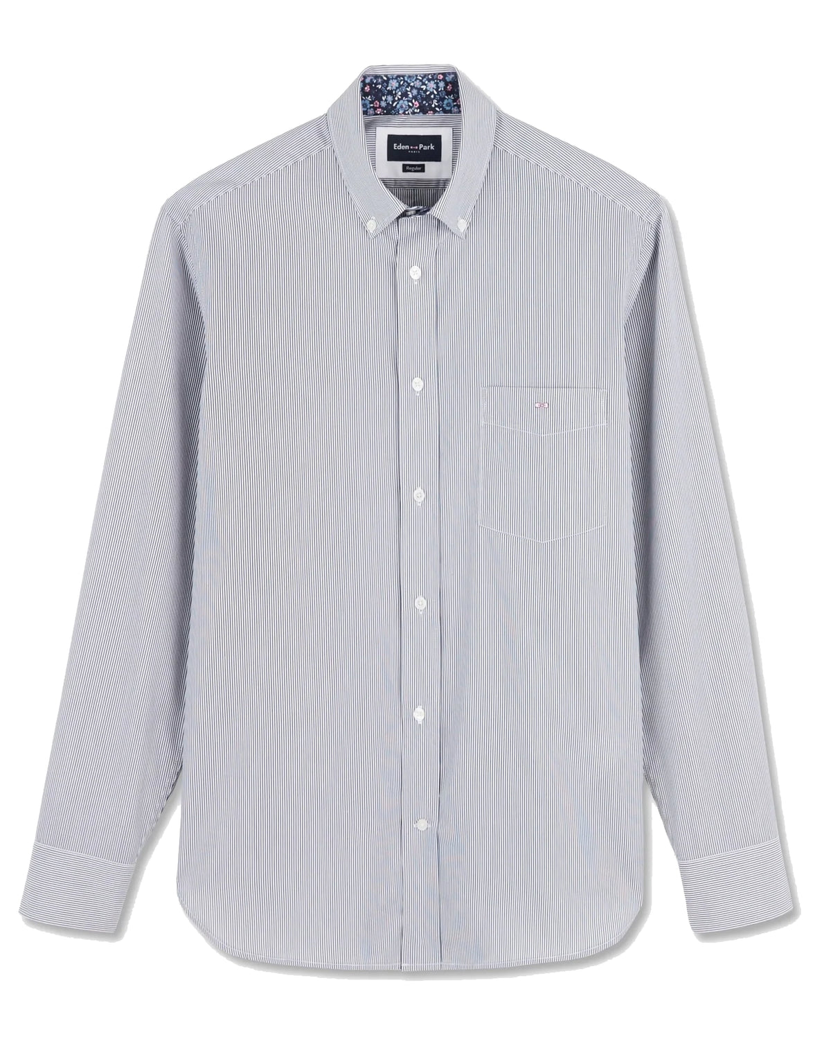 Eden Park Stripe Shirt - Navy